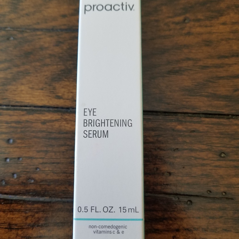 Proactive eye brightening serum